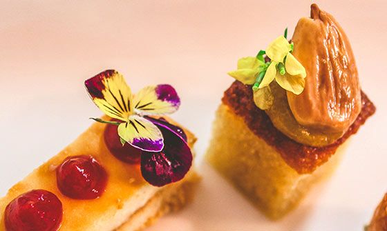 Desert at Bunratty Manor
